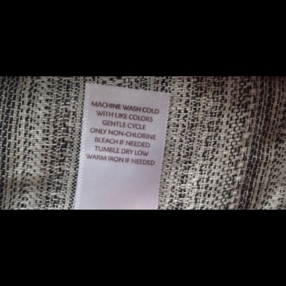 Pure Jill Linen Wrap Style Dress - Picture 5 of 5